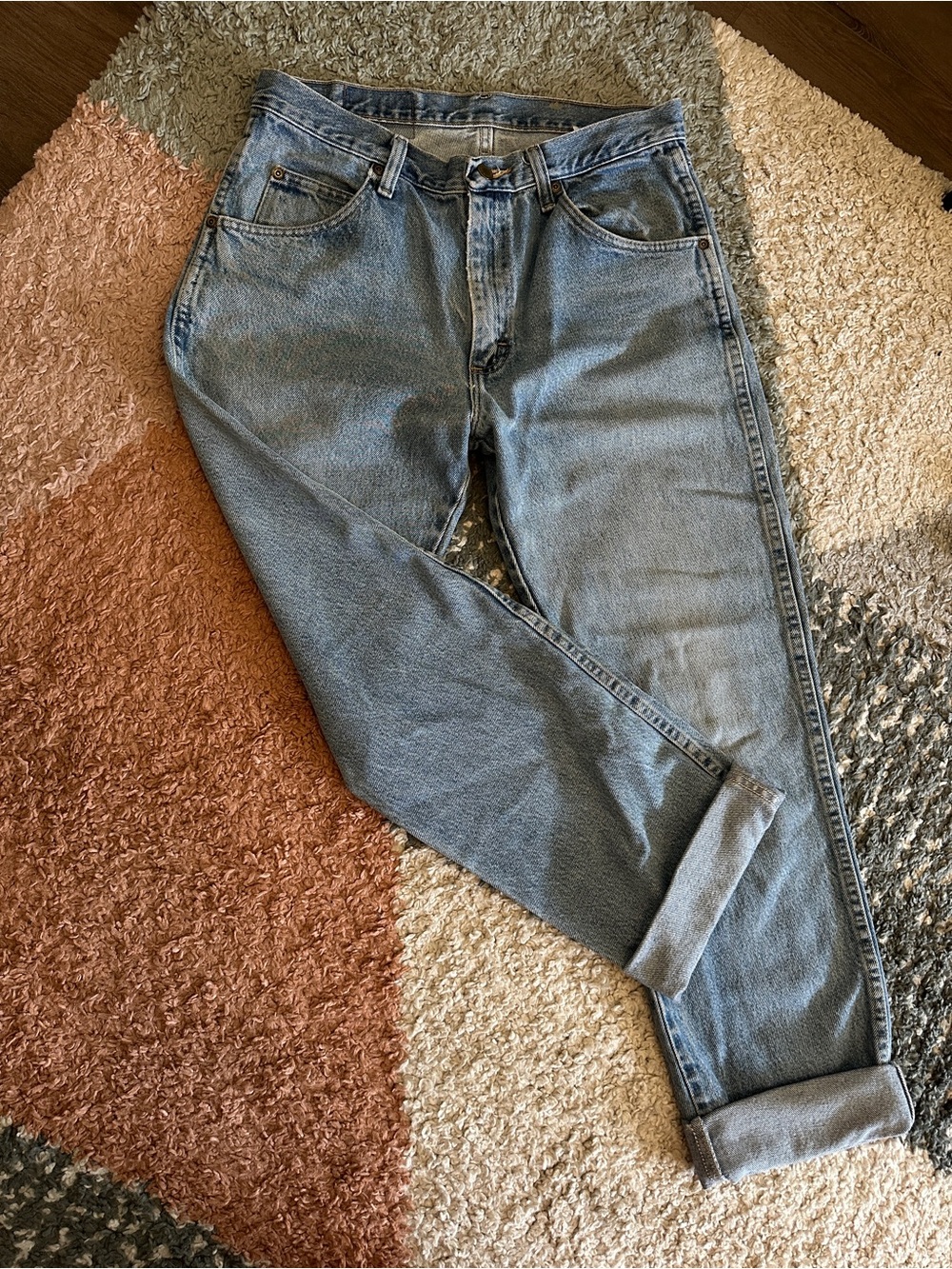 Wrangler Classic Jeans - Light Blue Denim - size 32 x 32 reg fit